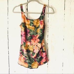 Vintage Jantzen skirted one piece swimsuit